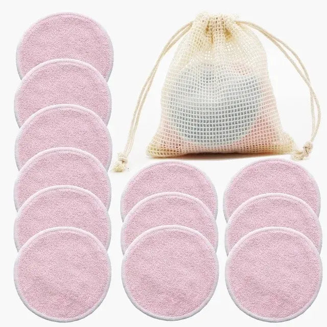 12PC Reusable Makeup Remover Pads - Pure Radiance Beauty