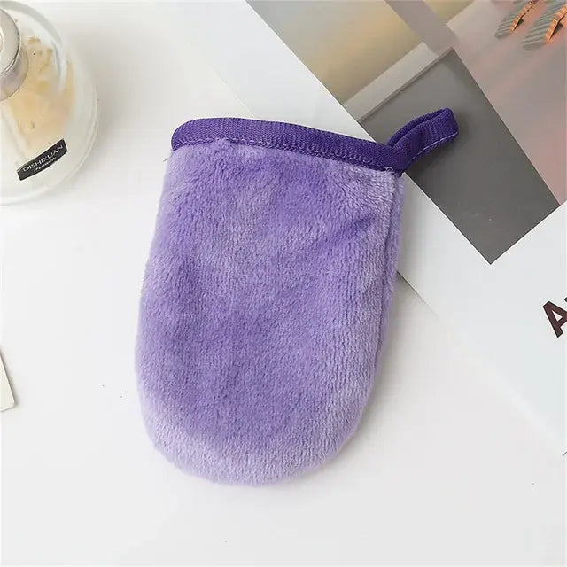 1/5PCS Reusable Makeup Remover Cleansing Gloves - Pure Radiance Beauty