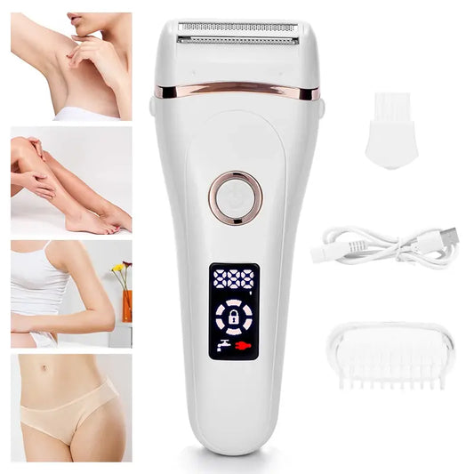 USB Rechargeable Women Painless Electric Hair Remover - Pure Radiance Beauty