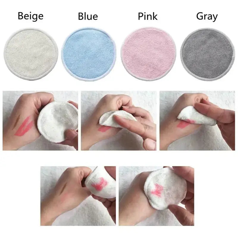 12PC Reusable Makeup Remover Pads - Pure Radiance Beauty