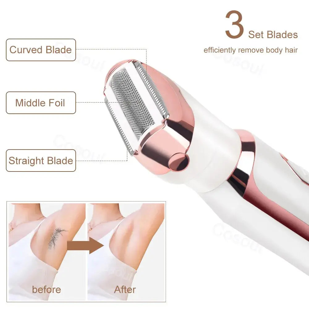 4 in 1 Women Body Hair Removal Machine - Pure Radiance Beauty