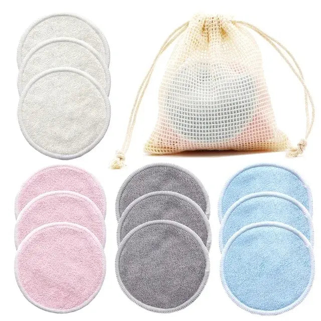 12PC Reusable Makeup Remover Pads - Pure Radiance Beauty