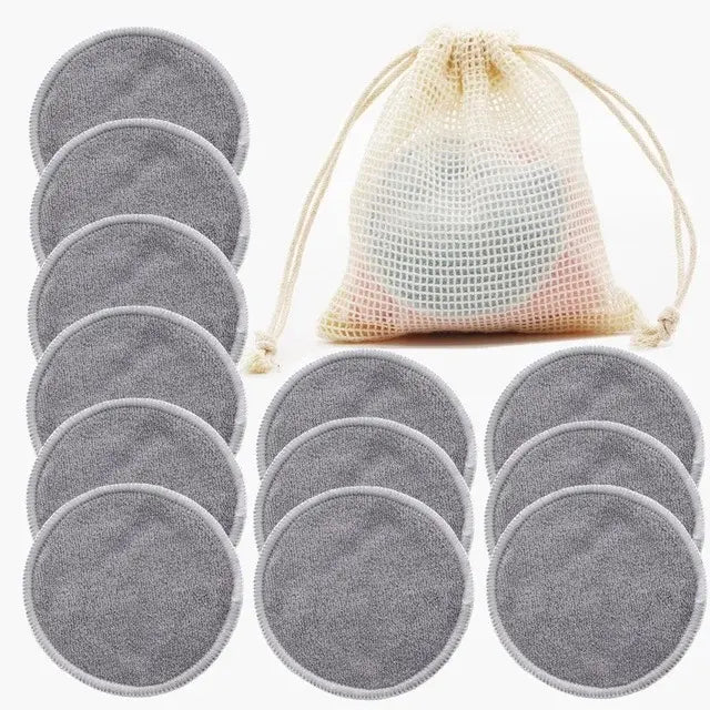 12PC Reusable Makeup Remover Pads - Pure Radiance Beauty