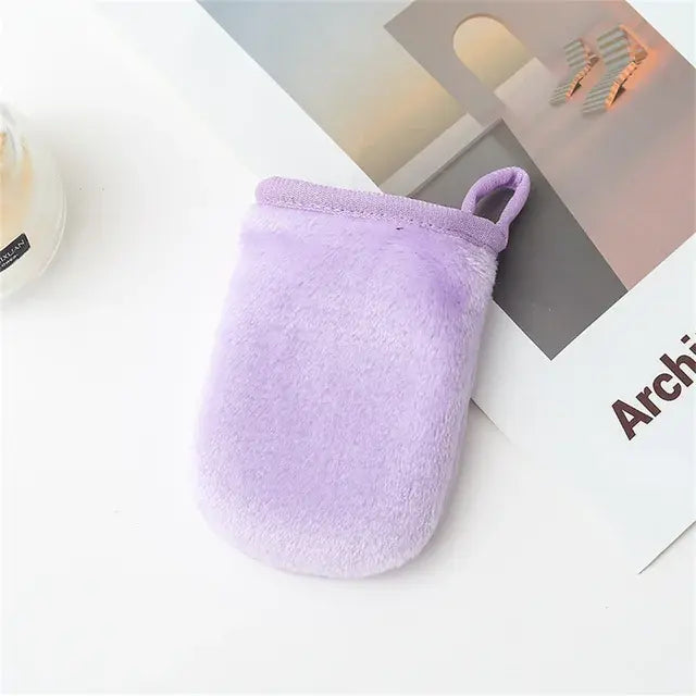 1/5PCS Reusable Makeup Remover Cleansing Gloves - Pure Radiance Beauty