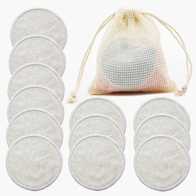 12PC Reusable Makeup Remover Pads - Pure Radiance Beauty