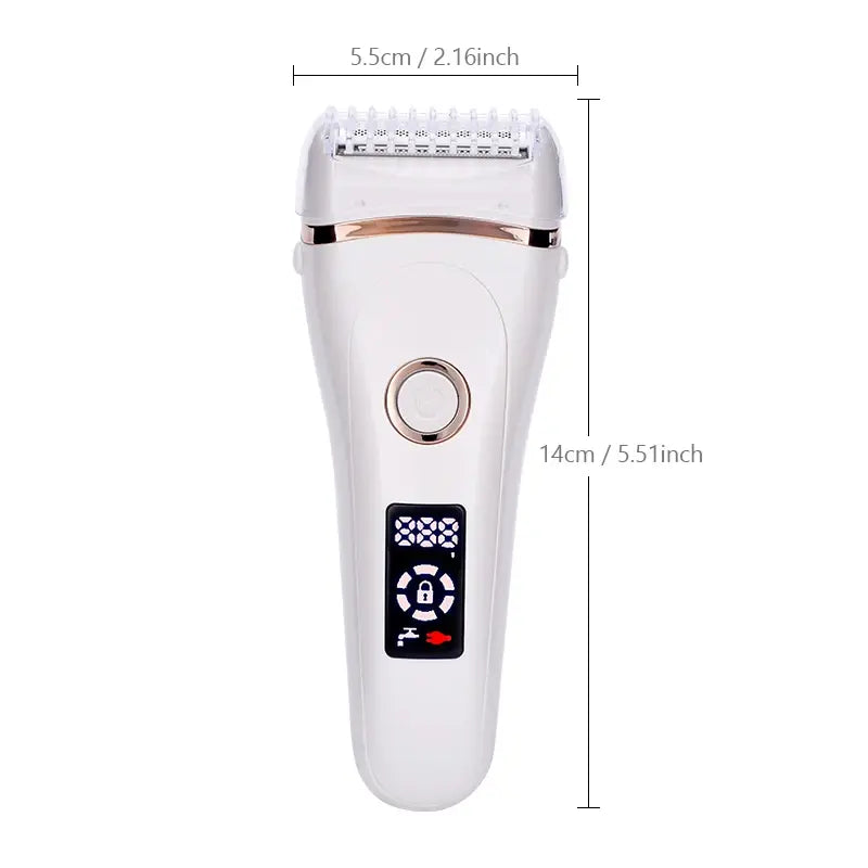 USB Rechargeable Women Painless Electric Hair Remover - Pure Radiance Beauty