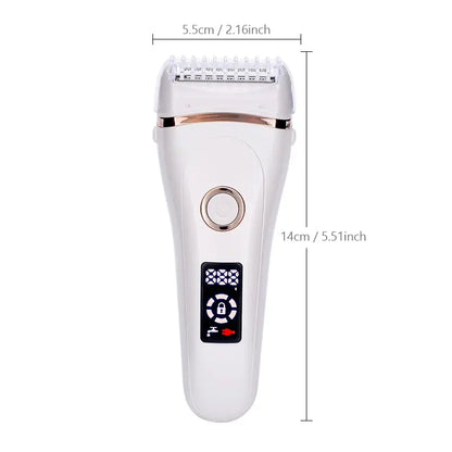 USB Rechargeable Women Painless Electric Hair Remover - Pure Radiance Beauty