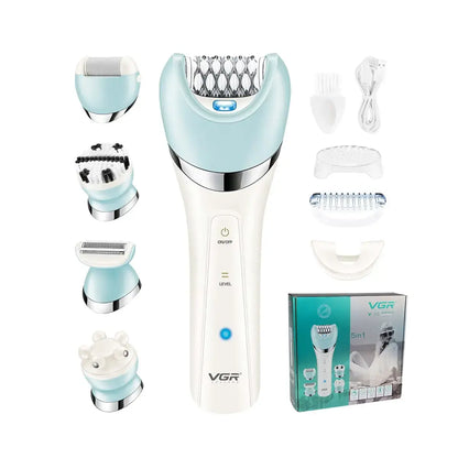 5 In 1 Electric Female Shaver - Pure Radiance Beauty